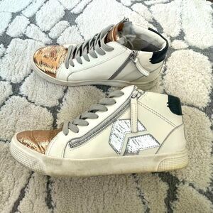 Dolce Vita Women’s High Top Leather Sneaker - 8.5